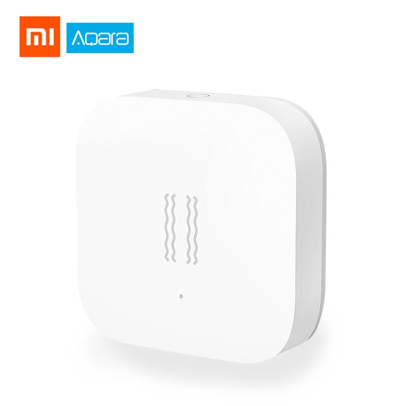 Xiaomi Aqara Zigbee Shock Sensor Mijia Aqara Smart Motion Sensor Vibration Detection Alarm Monitor Smart Aqara Sensor MiHome App