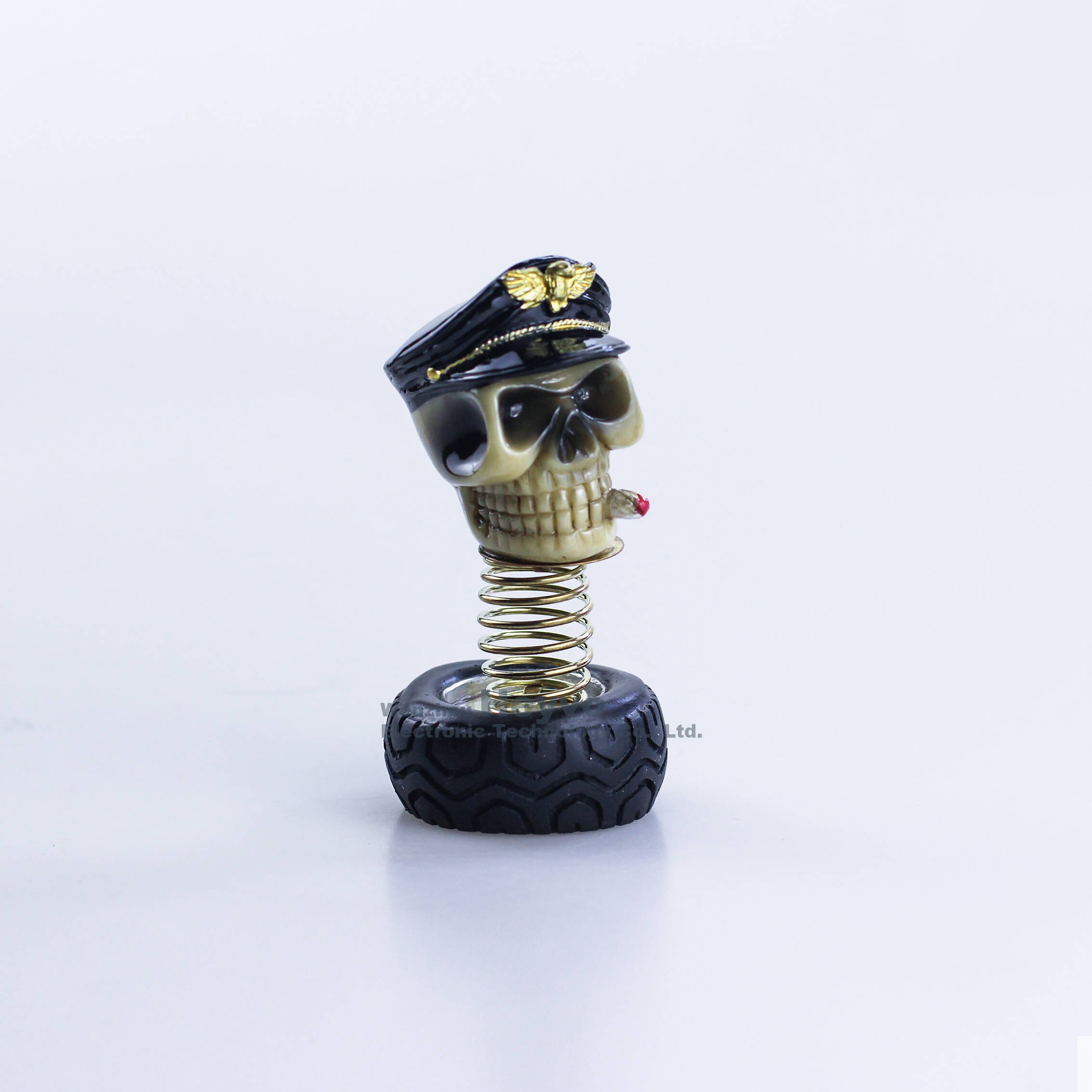 Auto Interieur Decoratie Schedel Van Plastic Auto Ornamenten Auto Interieur Decoraties Speelgoed Ornament Accessoires: Black