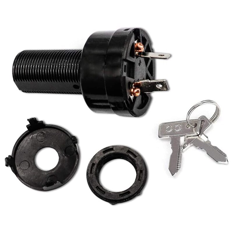 Starter Switch,Golf Cart Ignition Switch for Club Car Precedent Electric 2004+ 2 Terminal 102508601