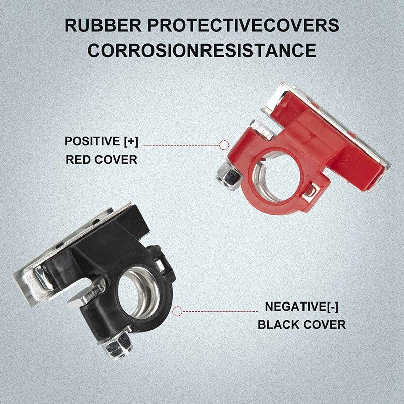 Car Battery Terminal Connector Battery Clamp Connector Terminal Connector Suitable for Cars Boats Trucks
