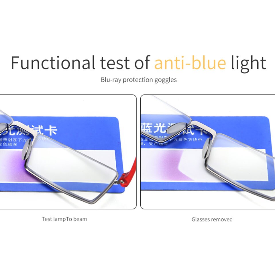 Progressive Bifocal Prescription Glasses Unisex Half Frame Reading Glasses 360 Degree Ring Focus Presbyopia Glasses +1.00to+3.00