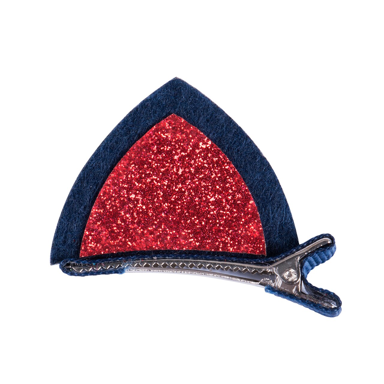 Dzieci dzieci dziecko dziewczyny kot ucha barrettes spinki robić włosów Barrette spinka robić włosów urocze dziecko kreskówka uszy kolorowe nakrycia głowy nakrycia głowy: Czerwony