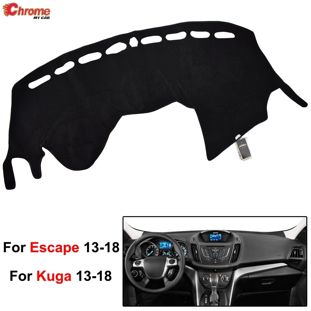 For Ford Escape Kuga - Dash Mat Dashboard Cover Dashmat Anti-dirty Pad Carpet Guard Shade Car Accessories