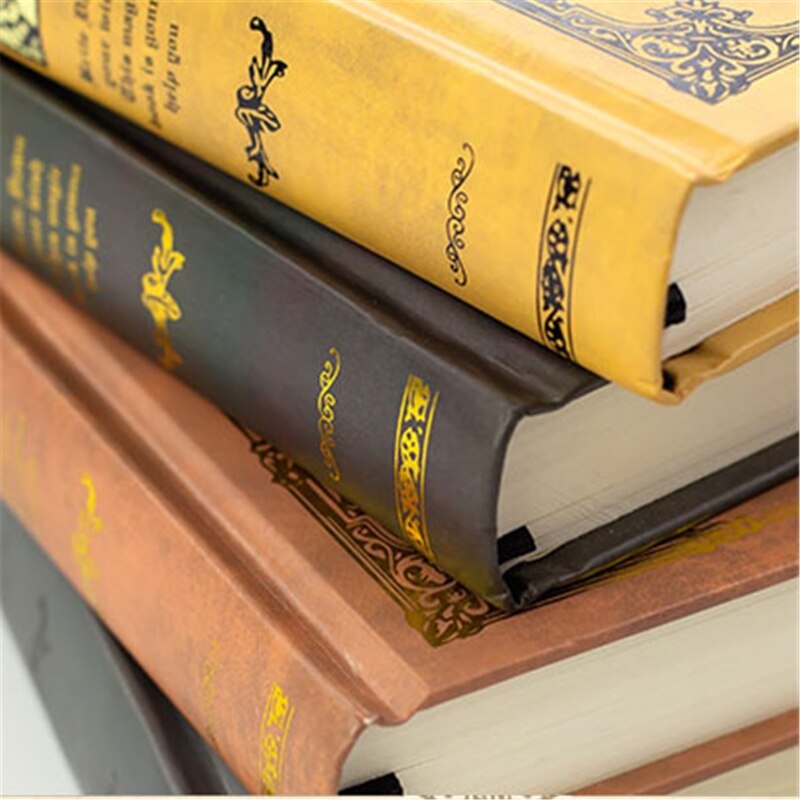 Retro Notebook Journals Voor Reizigers Creatieve Planner Vintage Patroon Schoolbenodigdheden Student