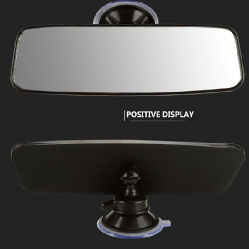 Universal Interior Rear View Mirror Suction Rearview for Car 360 ° Rotation-free