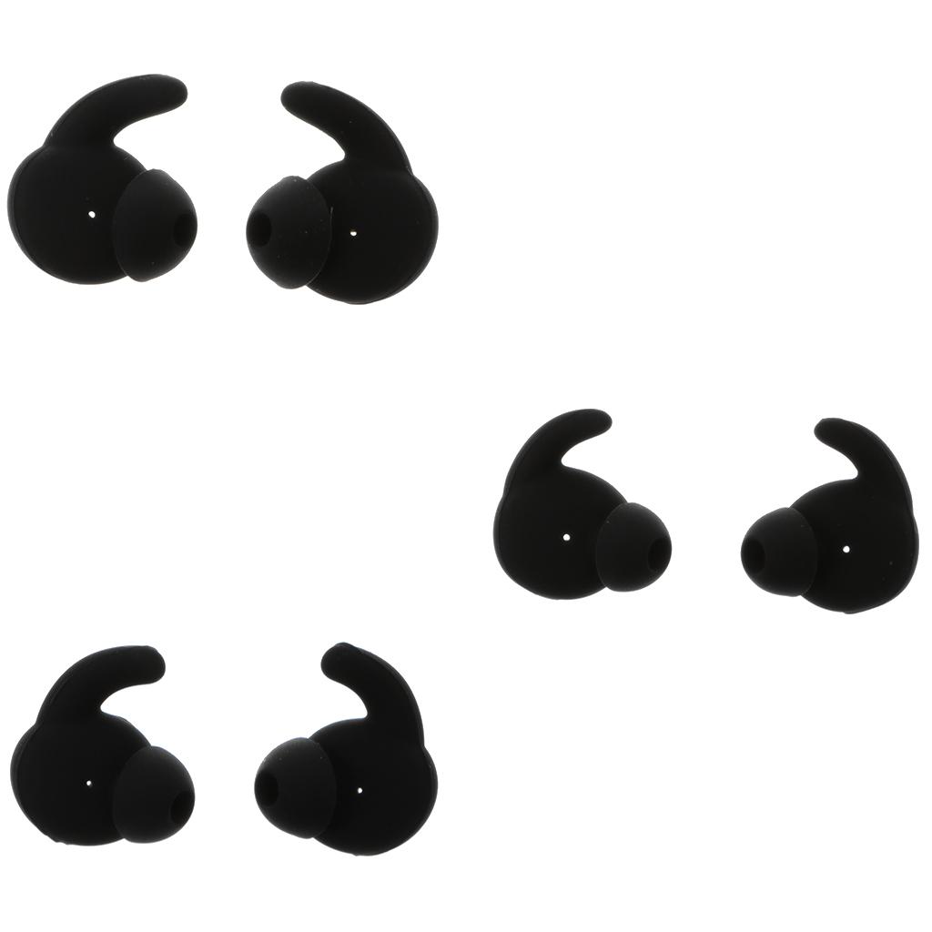 3 Pairs Silicone Earbuds Tips Cover Skin Earpiece Ear Hook Buds for HUAWEI Honor AM61 Sports Headset