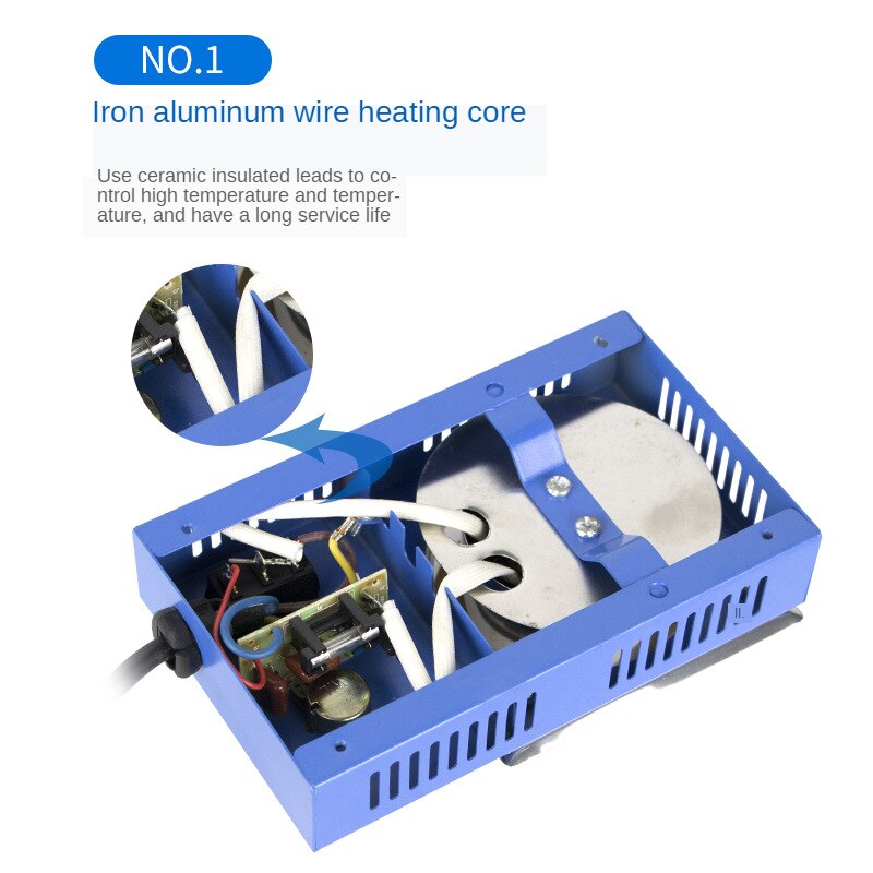 Small household tin melting furnace lead-free adjustable temperature titanium plating tin furnace