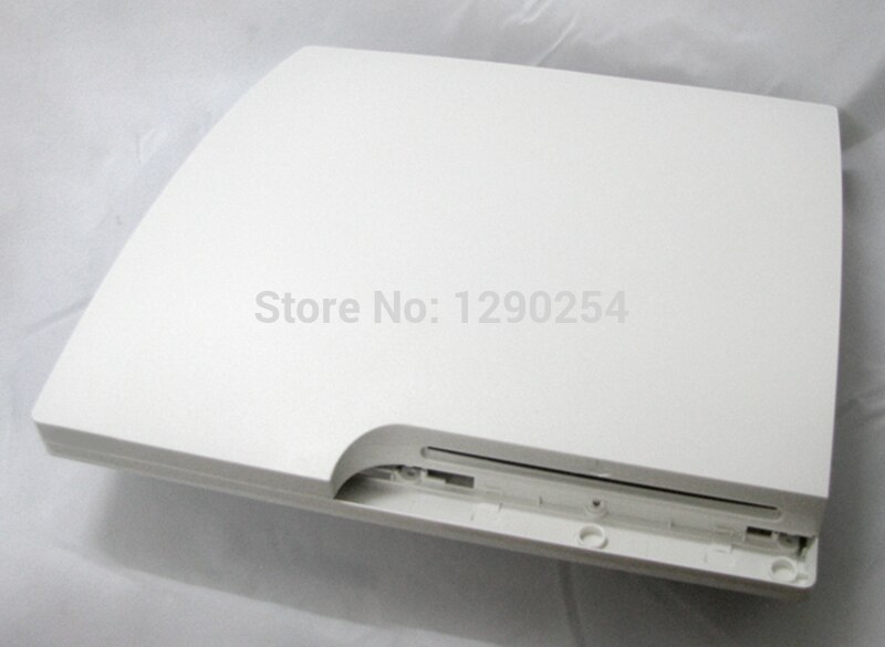 Voor playstation 3 PS3 Slanke Witte Volledige Behuizing Shell Case voor PS3 Slanke OCGAME