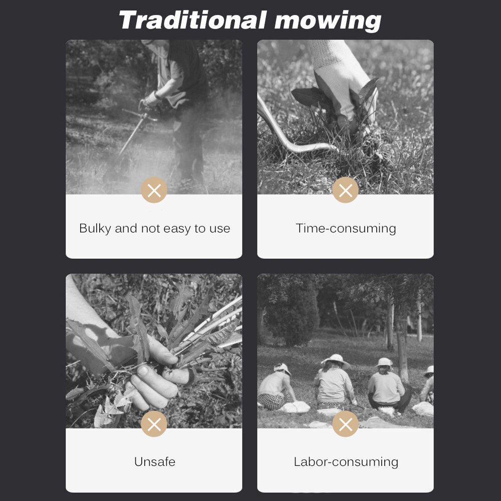 Electric Grass Trimmer Cordless Garden String Cutter Pruning Lawn Mower Machine Household Garden Tools UK/US/EU Plug