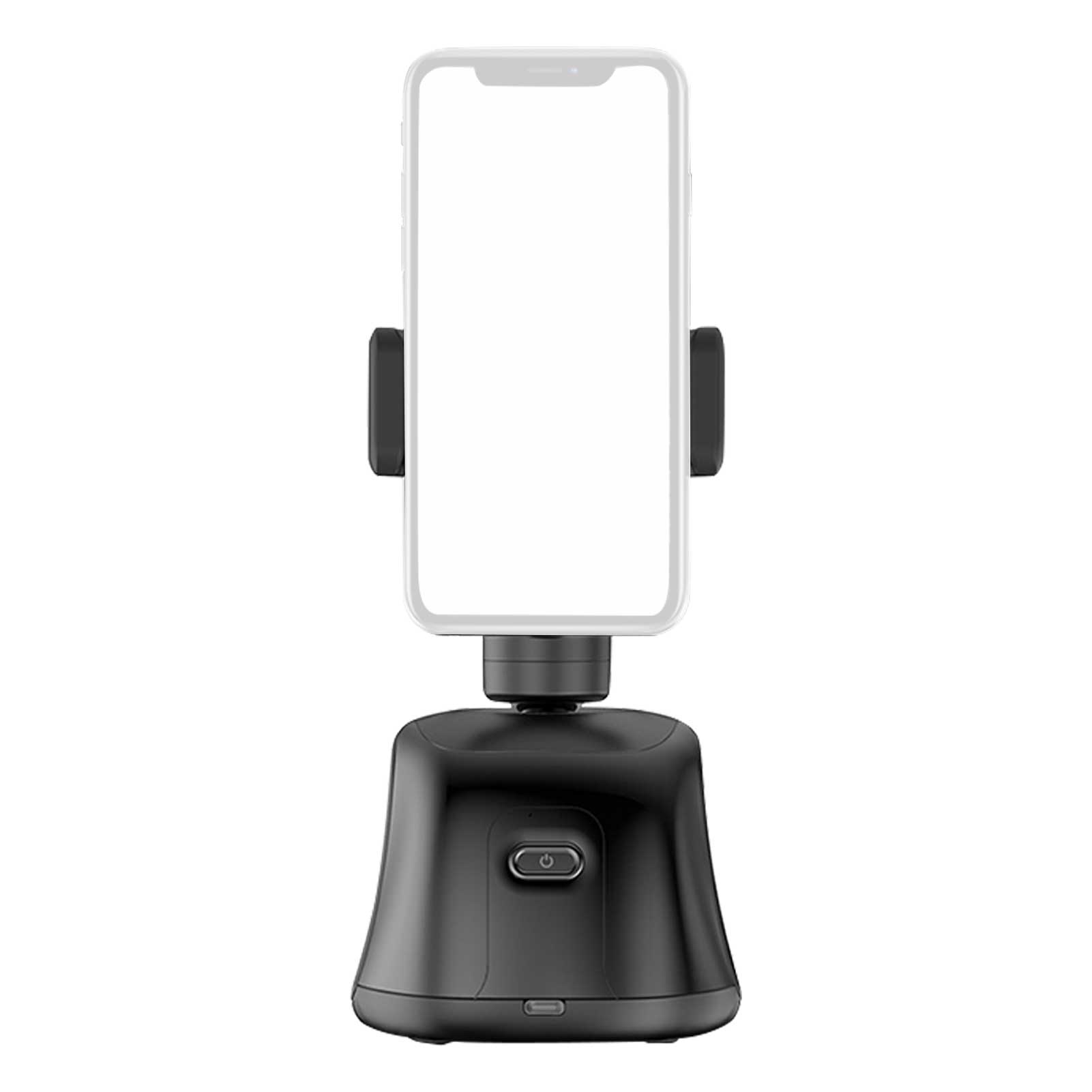 Mobile Phone Desktop Hands Free Auto Face Tracking Gimbal Stabilizer 360 Degree Rotation Camera Mount Video Recording Cameraman