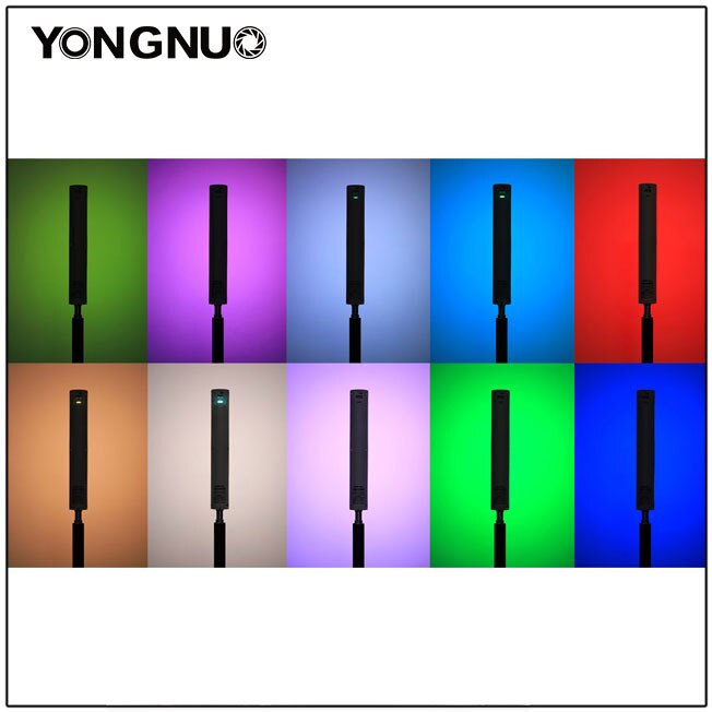 YN60 Pro RGB LED licht invullen stok Ijs licht fotografie licht hand-held vullen licht portret buiten schieten video met batterij