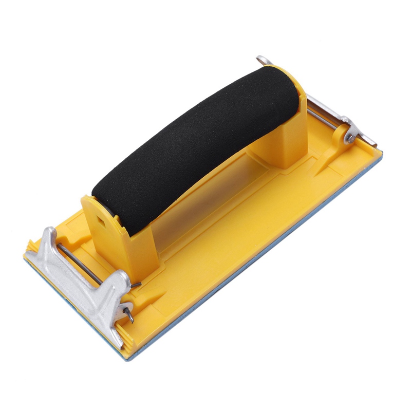 Sandpaper Frame Handheld Matte Paper Frame Poloshing Sand Paper Frame Sandpaper Holder For Woodworking Polishing Abrasive Tools