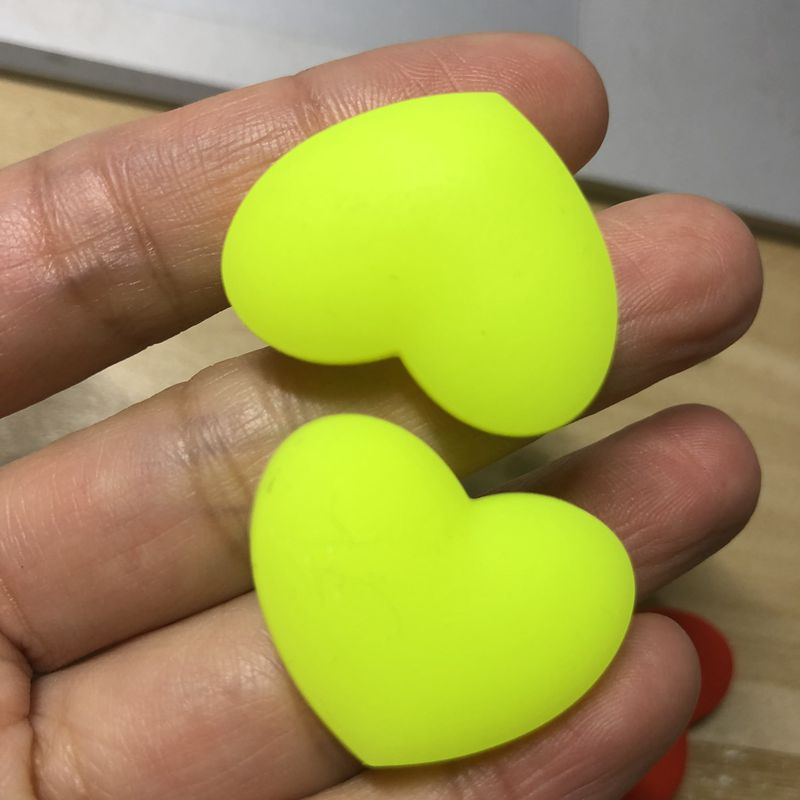 200pcs 4 colors heart-shaped Sharapova Silicone tennis racket vibration dampeners,tennis shock absorber: Green