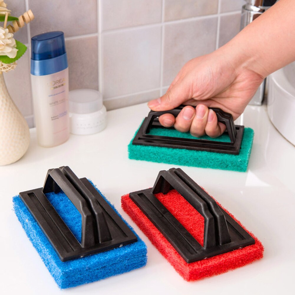 Scum Line Clean Swimming Pools Easy Use Kitchen Sponge Brush With Handle Boats Tub Waterline Scrubber Household Wet Dry Spa