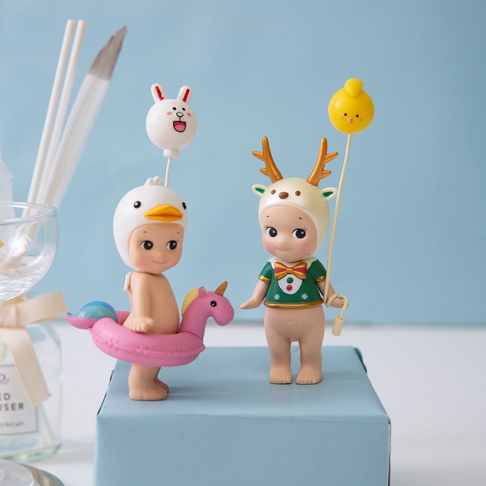 Cute Sonny Angel Hippers Handmade Swimsuit Clothes Changing Accessories Dress Shorts Costume Bag Animal Ocean Series Fan