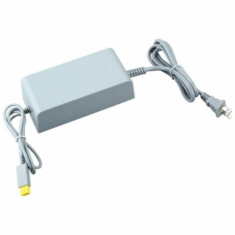 AC Charger Adapter for Nintendo Wii U Gamepad - US/EU Plug - 100-240V Wall Power Supply