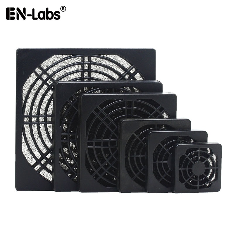 Case Fan Stoffilter Cover 120Mm Grille Pc Computer Stofdicht 12Cm 90Mm 80Mm 60Mm 50mm 40Mm 3D Printer Cooling Cooler Mesh Netto