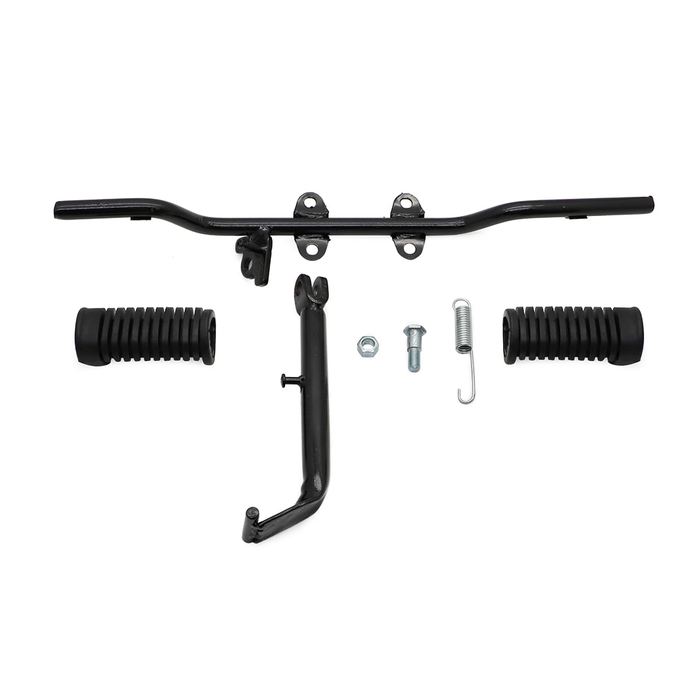 Compleet Driver Voet Bar En Side Stands Kickstand Parking Rack Voor Honda SS50 CL50 CL70 CD50 CD70 Z50 CT50 CT70 s50