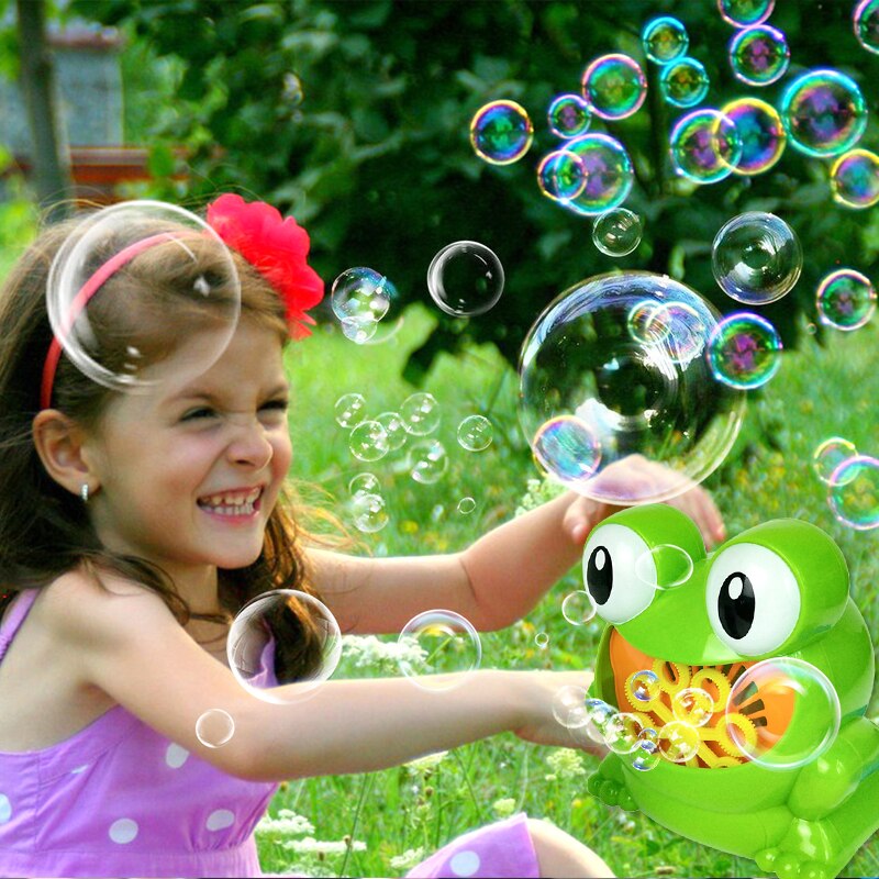 Automatische Kikker Bubbles Machine Voor Kids Mooi... – Vicedeal