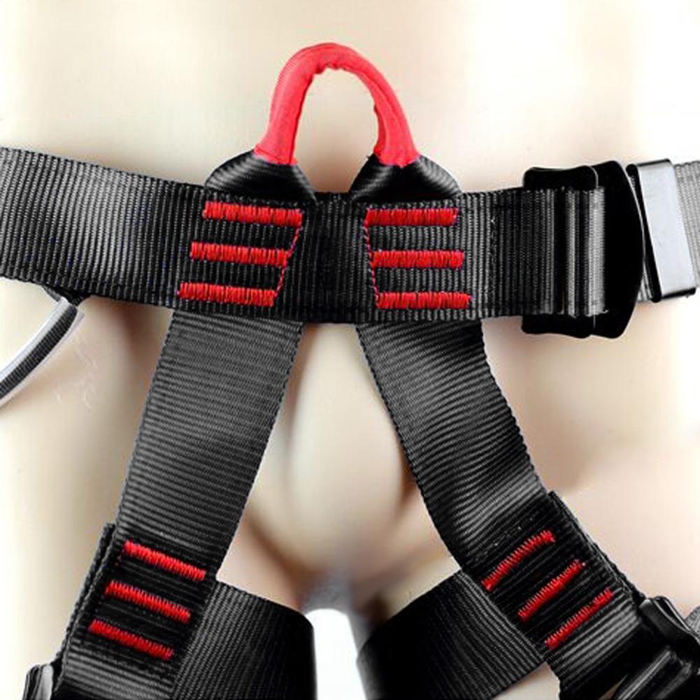 Rock Climbing Safety Belt Outdoor Camping Hiking Downhill Harness Rappel Rescue Climbing Protecting Tools Equipment
