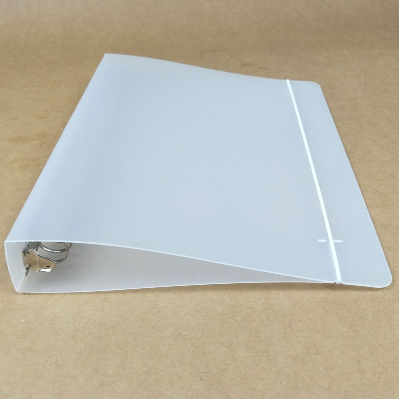 B5 Notebook Clip 26 Holes Folder Loose Leaf Notepad Binding Cover Ring Binder File Plastic Scrub Shell For School Office Station: Default Title