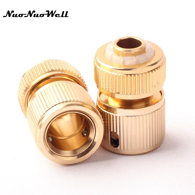 1/2" Aluminum Quick Connector Water Tap Connectors Garden Irrigation Hose Fast Joint Fittings Plant Watering 16mm Hose Adapter