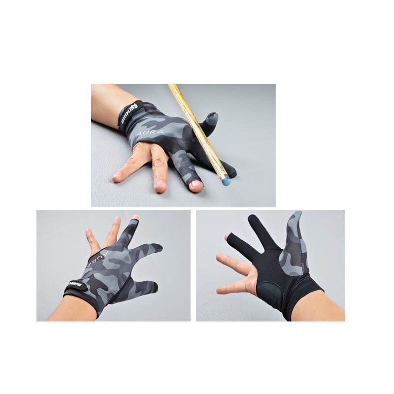 Guantes de billar , accesorio de , de camuflaje, derecho e izquierdo: Left Hand