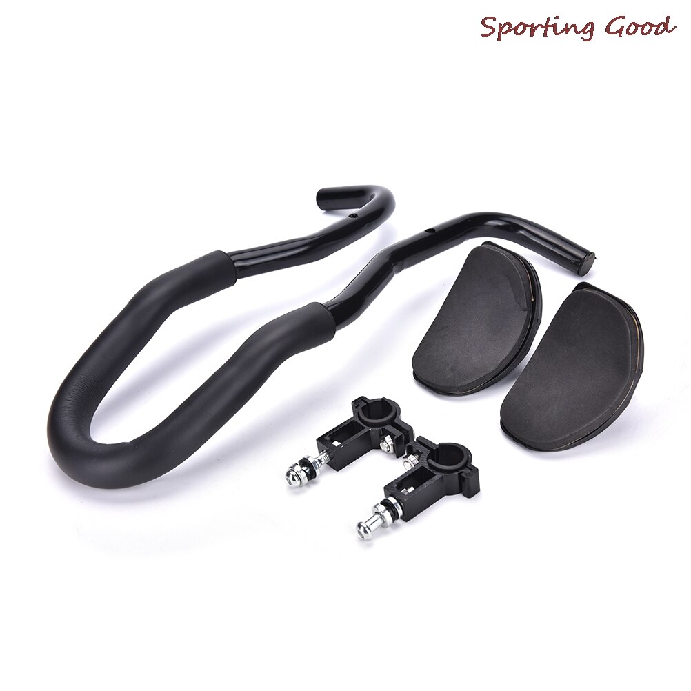 Front Rest Black Bicycle Handlebar Road Mountain Bike Bicycle Aluminium Arm Relaxation Handlebar Rest