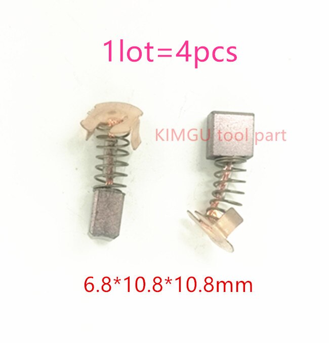 Koolborstels voor makita  cb442 cb-442 194928-3 bhr 262tz bhr 262 trde bhr 262 rde bhr 261 rdx bhr 261 rde buh 550 buc 250 bhr 261 bhr 262: 4 stuks 442