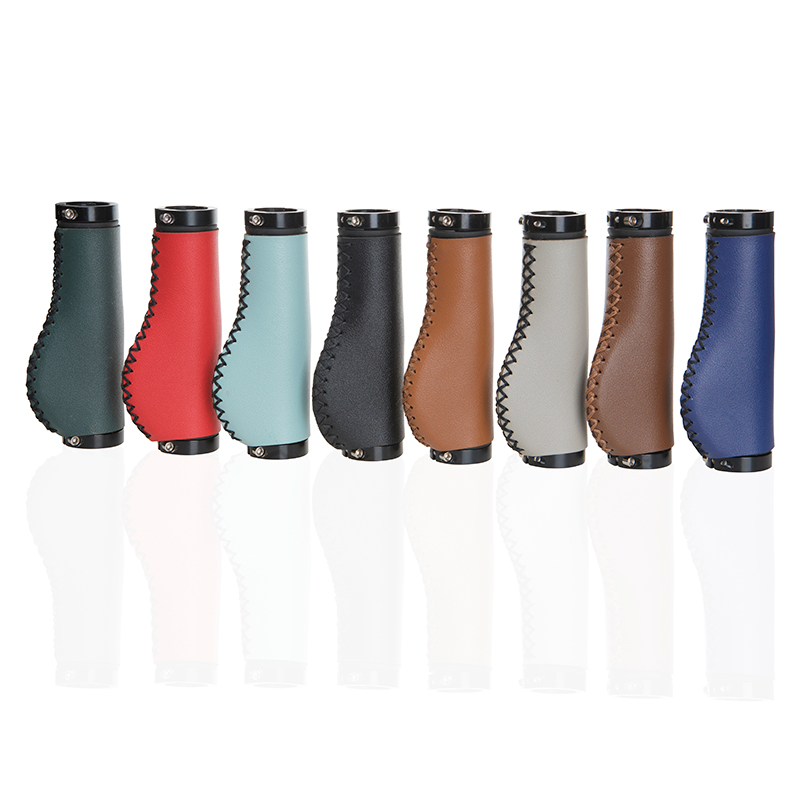 CXWXC Ergonomische MTB Griffe Anti-slip Fahrrad Gummi Lenker Grip Radfahren Stoßfest Comfort Bike Griff Griffe mit Bar End kappe