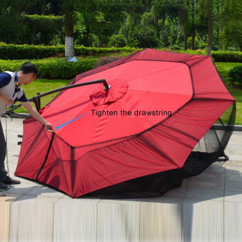 Moskito Insekt Netz Sonnenschirm Ich bin Freien Rasen Garten Camping Sonnenschirm Abdeckung moskitonetz baldachin moustiquaire mosquitera