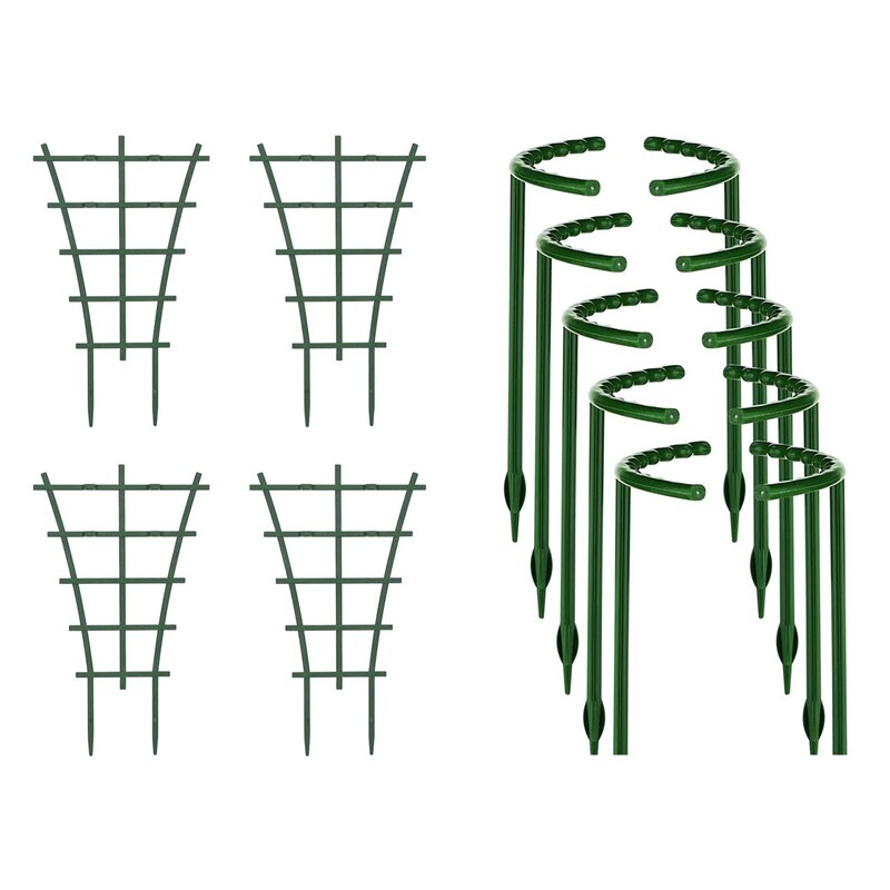 DAZZLEEX Greenhouse Greenhouse Climbing Holder U-Frame Trellis for