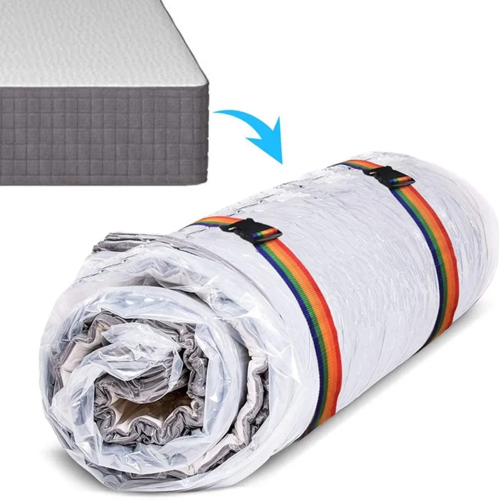 Saco de armazenamento a vácuo para colchão de armazenamento para mover - Saco de colchão com vedação a vácuo com alças para fácil movimentação, envio e armazenamento
