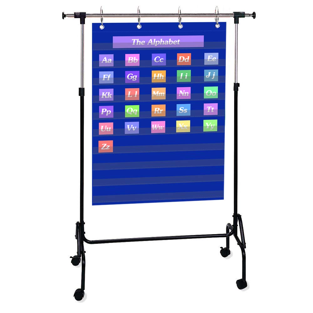 Godery Standard Pocket Chart Teacher's Friend Durable Classroom Pocket Chart ideal for all kinds of classroom uses