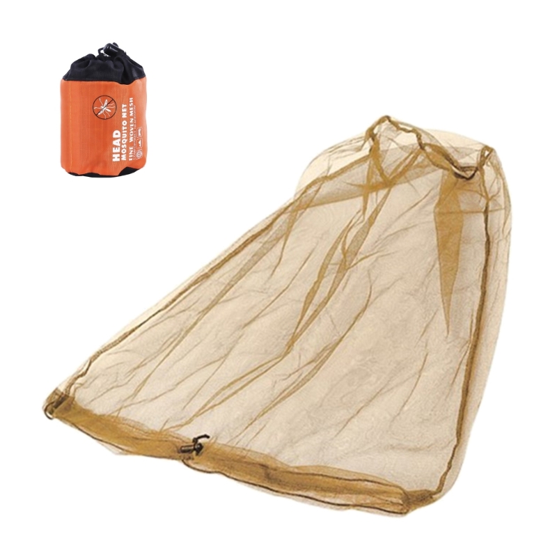 Filet anti-moustiques à mailles fines, chapeau anti-moustiques, casquette en maille R66E: Or
