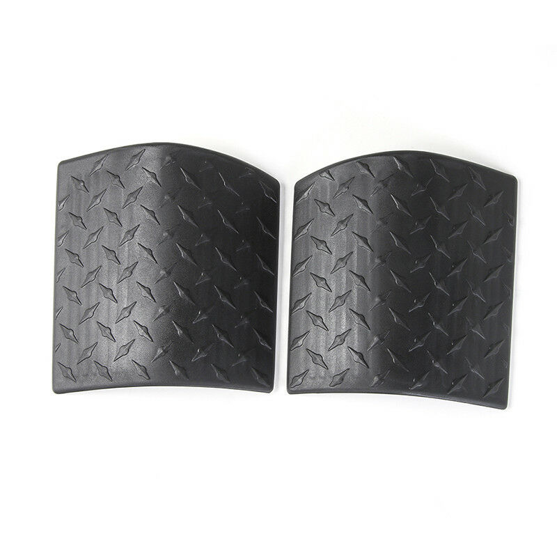 2x musta koppa luotiliivit kannen timantti levy leikata 2007 jeep wrangler jk