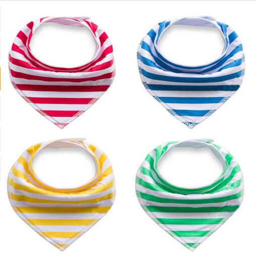HappyFlute 4 stuks veel burp slabbers speeksel handdoek Pijl dier cartoon burp doeken driehoek katoen bandana accessoires: D21
