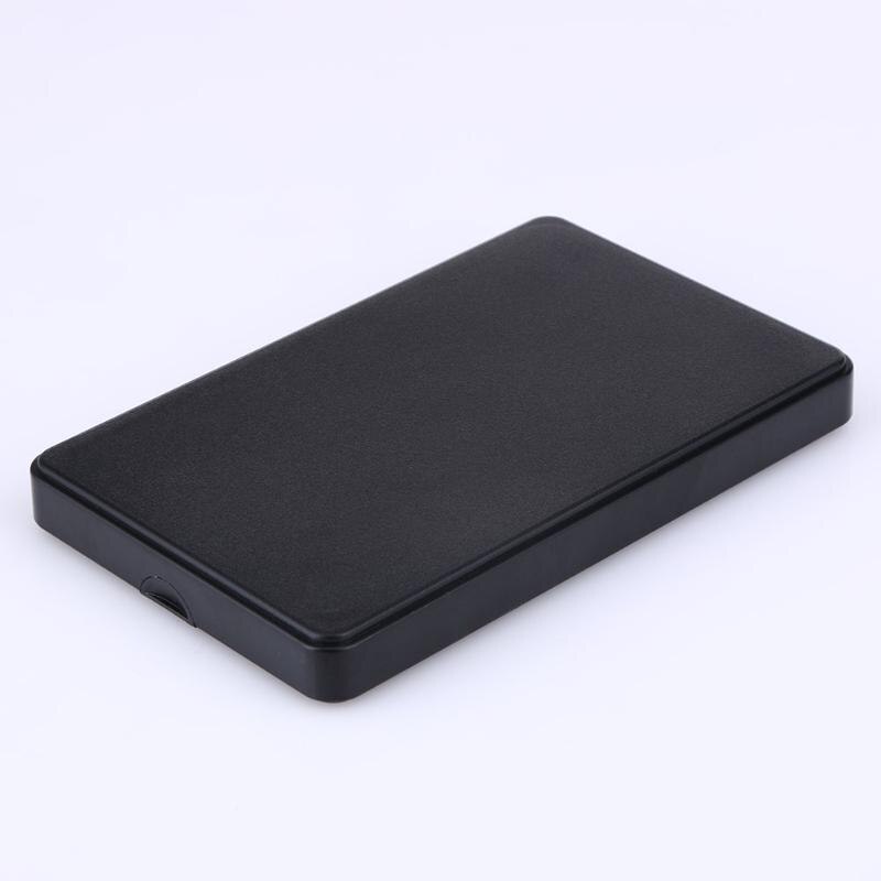 2.5 HDD Case External Hard Disk Case Sata to USB Hard Disk Drives Slim Portable HDD Case Enclosure With USB Cable