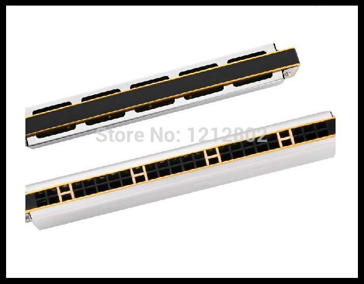 harmonica 24 holes c tone performance accent harmonica