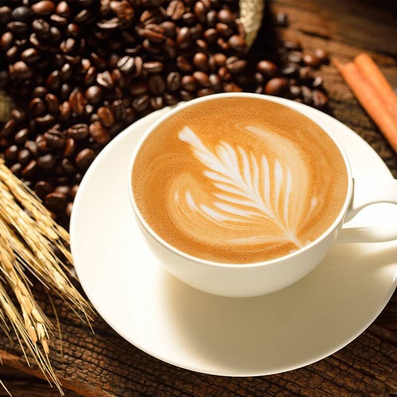 2 stk. elektrisk mælkeskummer automatisk håndholdt skum kaffemaskine ægbeater mælk cappuccino skummer bærbart køkken kaffepisk