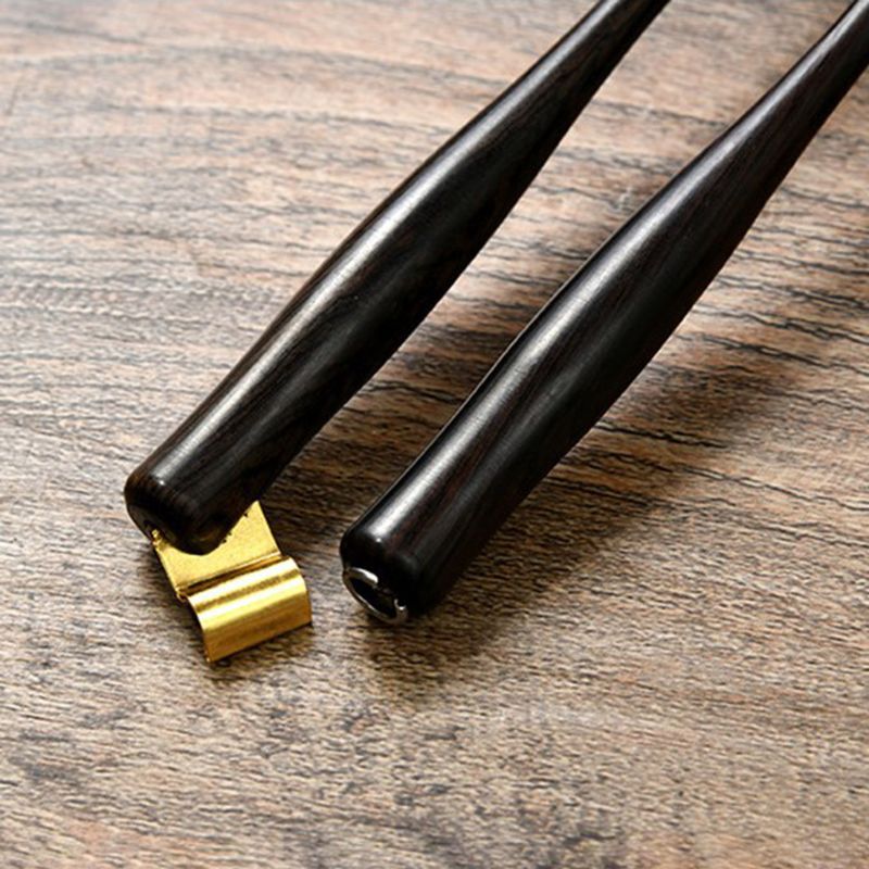 Retro English Calligraphy Dip Pen Nib Holder Handmade Antique Fountain Pen