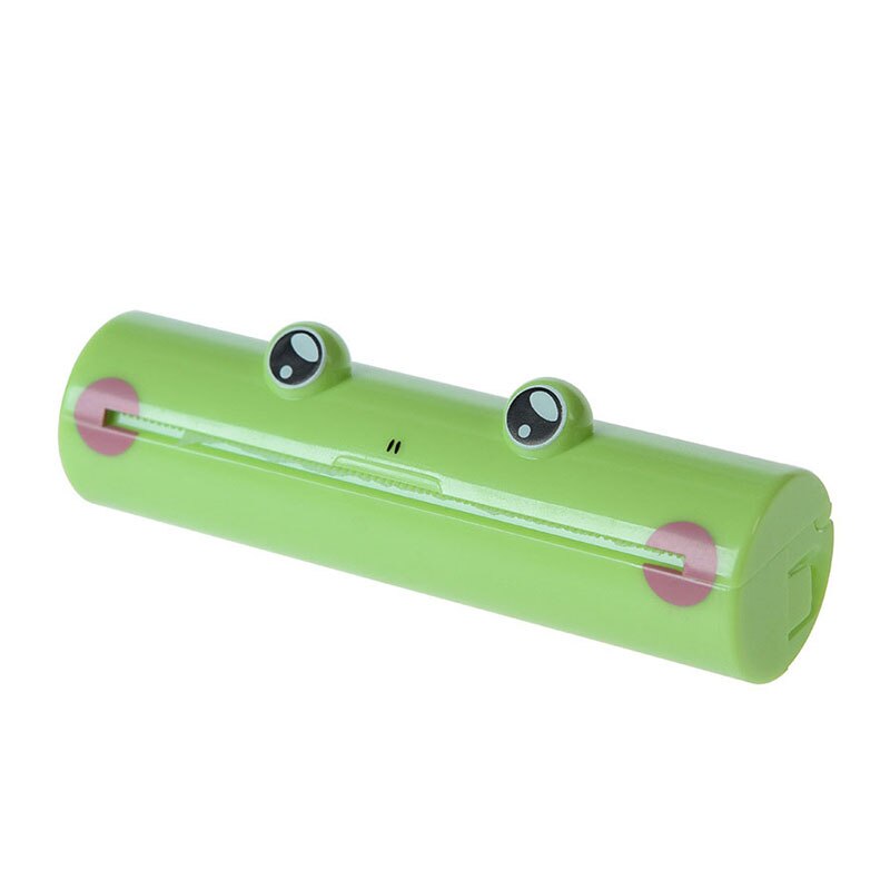 Leuke Kikker Hand Wassen Papier Zeep Handig Pull Type Reizen Draagbare Scented Slice Bad Zeep SP99: green