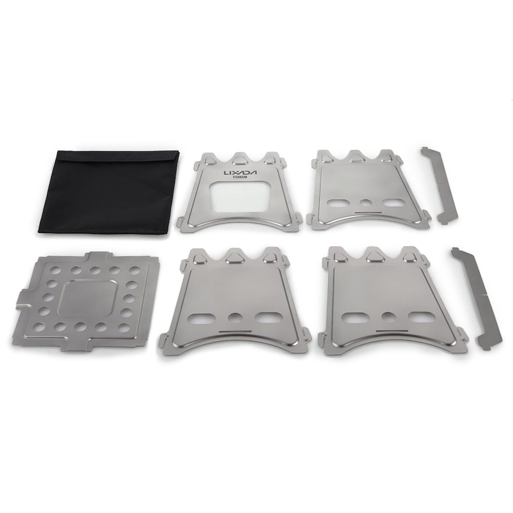 Draagbare Outdoor Kachel Compact Folding Hout Kachel Draagbare Outdoor Camping Kachel Koken Picknick Wandelen
