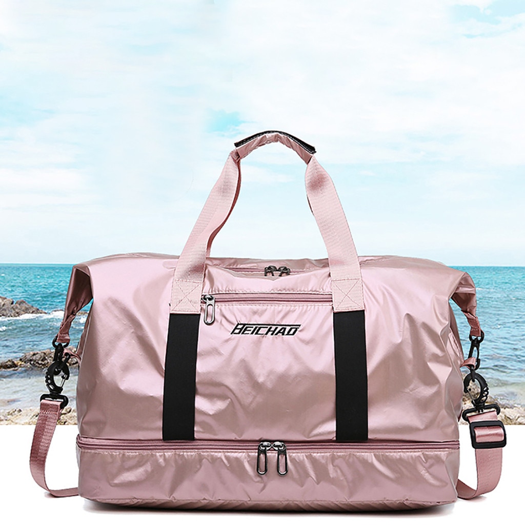 Travel Bag Large Capacity Women Luggage Travel Shoulder Bag Overnight Bags Women Multifunctional Bussiness-Travel Bags