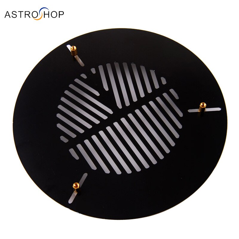 Aluminium Bahtinov masker scherpstellen, kaliber Vaste Diameter 65-100/85-120/105-150/125-180/150-200/175-220mm