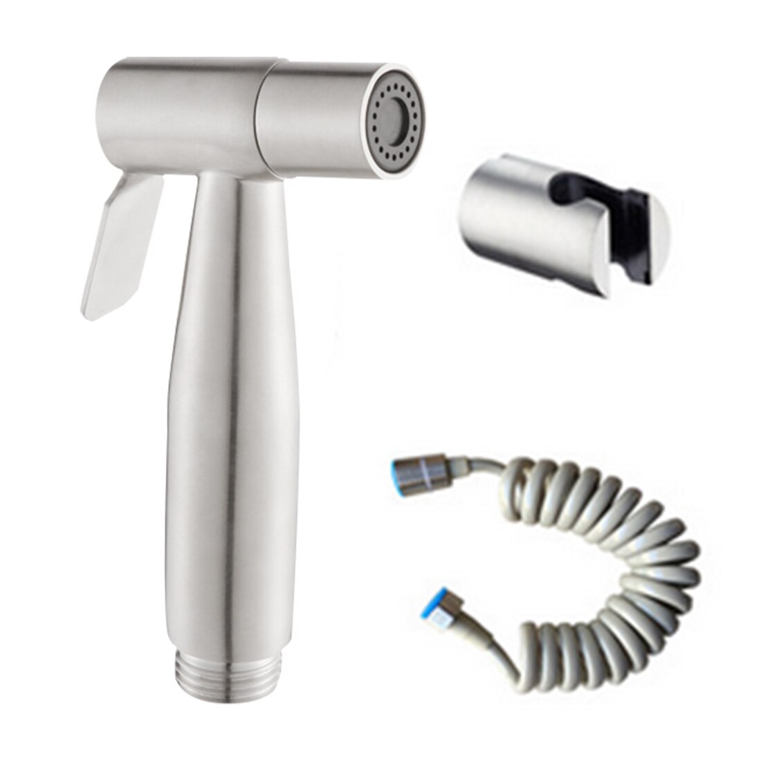 Stainless Steel Bidet Sprayer Faucet Handheld Toilet bidet Sprayer Set Kit for Bathroom Hand Sprayer Shower Head Self Cleaning: 2m Telescopic Tube