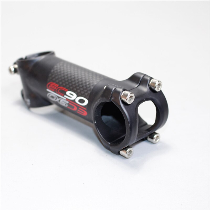 tige de Surface en Fiber de carbone Ultra-légère avec Angle 6 / 17 degrés 60/70/80/90/100/110/120MM pour vélo de route/vtt 3K mat
