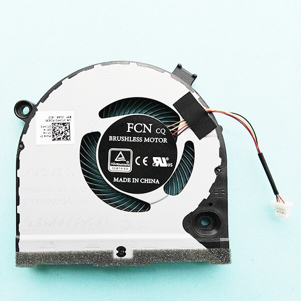 orignal CPU GPU FAN for Dell G3 G3-3579 3779 G5 5587 15 5587 series cooling fan cooler 0TJHF2 TJHF2 0GWMFV GWMFV: CPU FAN