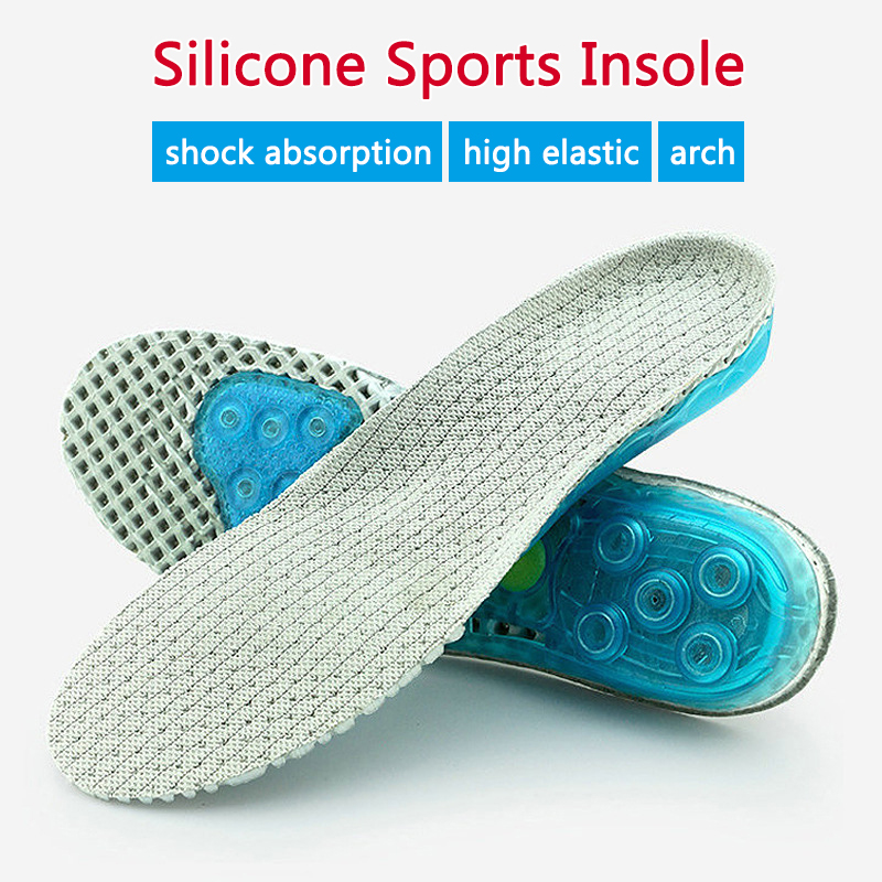EVA Spring Silicone Orthopedic Arch Aupport Insole... – Vicedeal