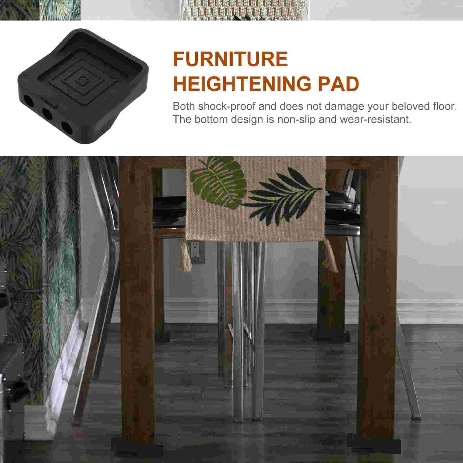 8 Stuks Wasmachine Koelkast Pads Anti-Slip Raising Versterkte Pads Base Pads Voor Meubels